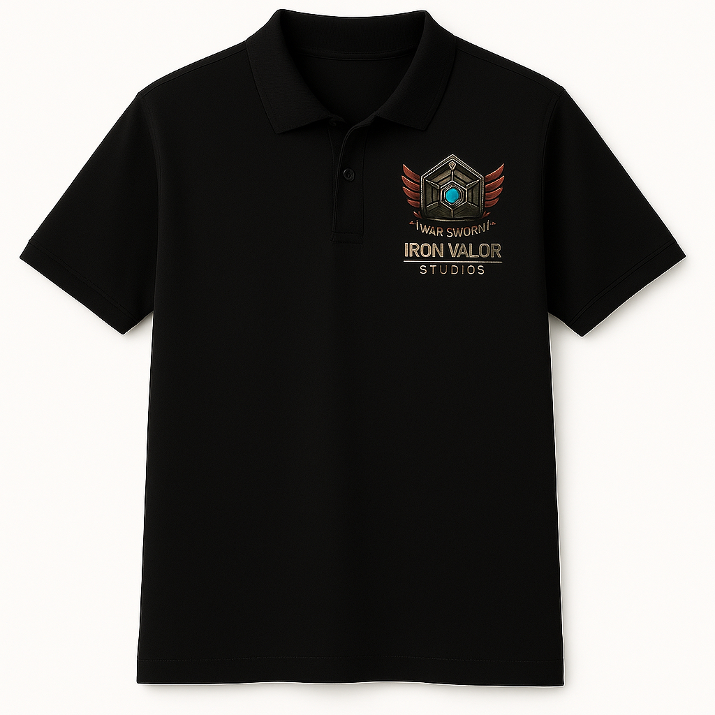 War-Sworn Black Polo